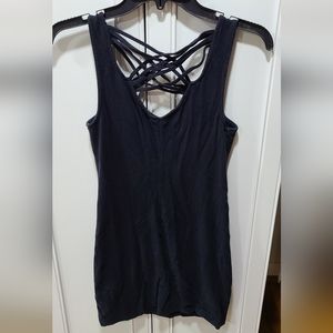 Mini black dress size M